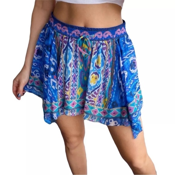 NWT Zara Print Mini Skirt Size Large - Picture 3 of 10